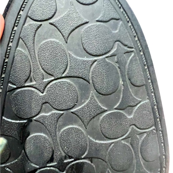 Coach Cassandra bootie in excellent condition black suede size 9.5 women’s - Picture 12 of 12